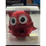 Ёлочная игрушка "Мудрая сова" 10*5*10 см, красный