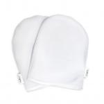 Варежки косметические (белые), 2шт №1473