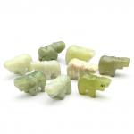 Бегемот из нефрита 48*20*31мм