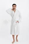 Халат махровый мужской Белый Большие размеры