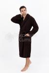 Халат махровый мужской Кофе