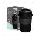 Термокружка Melbourne-360, колба нерж.сталь, 0,36 л, Pitch black, черный арт.75457 Master House