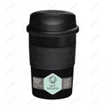 Термокружка Melbourne-360, колба нерж.сталь, 0,36 л, Pitch black, черный арт.75457 Master House