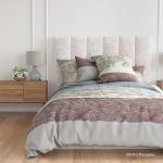 Комплект постельного белья рис.4990-2 Миндаль