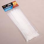 *Хомут-стяжка пластиковый 4*250мм 100шт белый