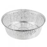 Форма для запекания, алюминиевая фольга, d20,5cм, дно d16,7см, 1405мл, L-край, 99-02