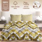 Комплект постельного белья рис.5919-1+5921-1 Ромбо