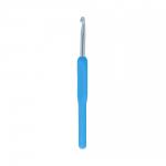 Для вязания "Gamma" MHP крючок с пласт.ручкой алюминий d 5.5 мм 14 см в чехле