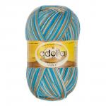 Пряжа ADELIA "JAKE" 75% шерсть, 25% нейлон 5 шт. х 100 г 400 м ± 15 м