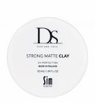 DS Strong Matte Clay воск для укладки волос сильной фиксации 50