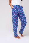 295BLU Брюки женские домашние