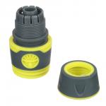 INBLOOM PROF+ Коннектор быстросъемный для шланга 1/2, обрезиненное покрытие ABS