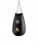 Груша боксерская E523, кожзам, 16 кг, черный