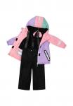AOSS23SU2T111 Костюм (куртка + брюки) утепленный д/дев. Агата