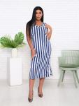 Сарафан, полоска (931-4)