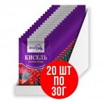 Дачный. Кисель Лесные ягоды 30 г*20 пак. БЛОК