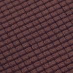 QWERTY Чехол на стул "Вельвет",100% полиэстер, 50*50*55 см, цвет "темно-коричневый" /50