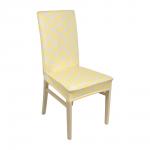 QWERTY Чехол на стул "Ромб", 100% полиэстер, 50*50*55 см /50