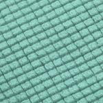 QWERTY Чехол на стул "Вельвет", 100% полиэстер, 50*50*55 см, цвет "бирюзовый" /50