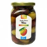 Микс из премиум оливок в рассоле EcoGreece, ст.б., 750г Микс из премиум оливок в рассоле EcoGreece, ст.б., 750г