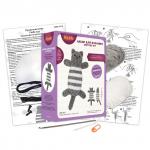 Набор для вязания "Miadolla" AMG-0110 Пушистый котик .