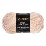 Пряжа ALPINA "COTTON MULTI PALLETE" 50% хлопок, 50% акрил 10 шт. х 50 г 205 м ± 5 м