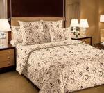 Вензель 2 Беж. Перкаль 220 см (Иваново) арт 251