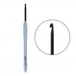 Для вязания "Gamma" RH-BL крючок с прорезин. ручкой алюминий d 3.5 мм 16 см в блистере .