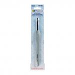 Для вязания "Gamma" RH-BL крючок с прорезин. ручкой алюминий d 4.0 мм 16 см в блистере .