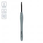 Для вязания "Gamma" RH-BL крючок с прорезин. ручкой алюминий d 4.0 мм 16 см в блистере .