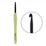 Для вязания "Gamma" RH-BL крючок с прорезин. ручкой алюминий d 5.5 мм 16 см в блистере .