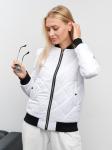 Женский стрит-бомбер белый