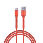BY Кабель для зарядки XXL Micro USB, 2 м, 3А, Быстрая зарядка QC3.0, красный