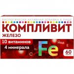 компливит железо n60 табл по 525мг