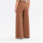 Брюки широкие, цвет "крем-карамель"