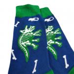 В мире животных | Носки "Доисторические истории", р-р 40-44 (сине-зеленый)