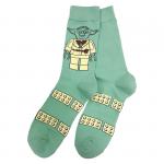 STAR WARG | Носки "Лего Магистр Йода", р-р 38-44 (заленый)