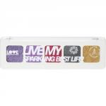 *Love Generation Палетка дуохромных теней для век / Duochrome Eyeshadow Palette "Live my sparkling best life!" 01
