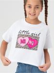 Футболка "Мини" белый детская
