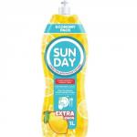 Sunday Средство для мытья посуды Экстра Лимон парф. 1л