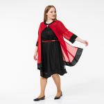 Кардиган, текстиль, бордовый