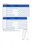 AOAW22PT3FL03 Брюки детск. Доди