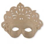 Заготовка для декорирования "Love2art" PAM-007 "маска" папье-маше 20.5 х 20.5 х 4 см .