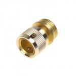 Коннектор, 3/4" (19 мм), быстросъёмное соединение, наружная резьба, латунь, Greengo
