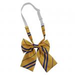 Галстук-бабочка факультета Пуффендуй (регулируемый размер)