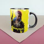 Cyberpunk 2077 | Кружка "V girl”