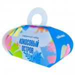 CAFE MIMI  Подарочный набор "Кокосовый остров" (шар + мыло) 200г