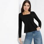 Блуза Аппетитные формы (магия черного, с поясом)