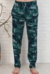 Брюки домашние "Стиль" (зелёный)