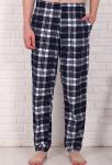 Брюки домашние "Тартан" (черный)